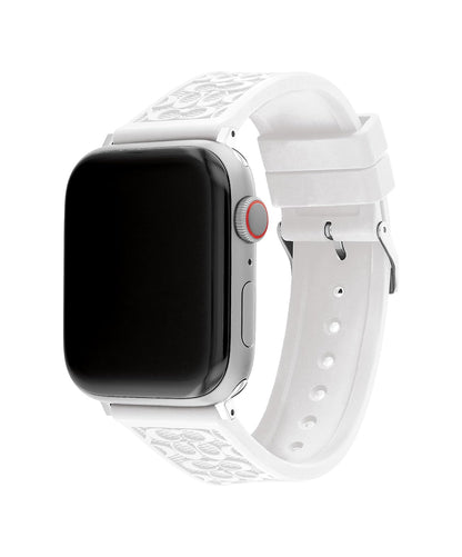 Coach Pulsera de Malla para Apple Watch con Dije de Corazón - negro - 42mm - 44mm - 45mm