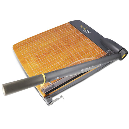 Westcott TrimAir Guillotina de Papel de Madera con Protección Antimicrobiana - 12" (30.48cm), 20.25 x 14.13 x 4.00 cm