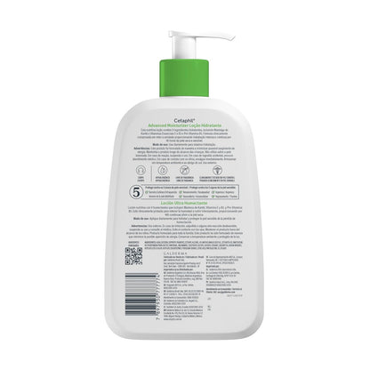 Cetaphil Loción Humectante Facial Corporal Textura Ligera Piel Mixta 473 ml | Hidrata hasta 48 h, restaura barrera cutánea en 1 semana, con niacinamida, pantenol, vitamina E y aceite de aguacate ligero.