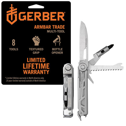 Gerber Armbar Scout Multiherramienta 7 en 1 Acero Inoxidable - Operar