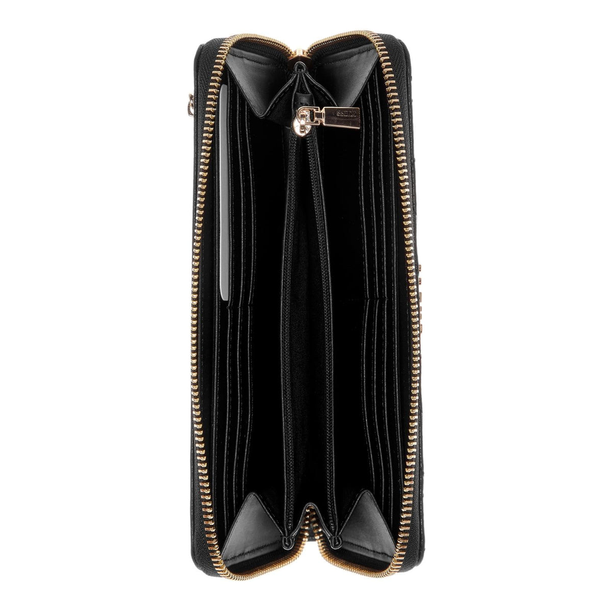 GUESS CARTERA GRANDE MAXINE EN COLOR NEGRO