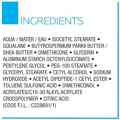 La Roche Posay Toleriane Ultra Crema, Crema Hidratante Facial para Piel Sensible y Alergica, 40 ml, 1 count, Multicolor