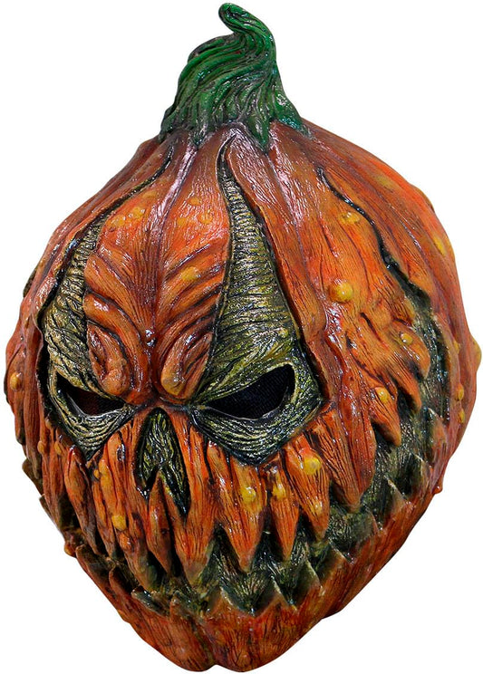 Máscara Calabaza Wraith Pumpkin, Calabaza Terror Full Mask Halloween, Disfraz Máscara de Calabaza Espeluznante para Adulto, Ideal para Cosplay Fiesta Terrorífica Accesorio Horror