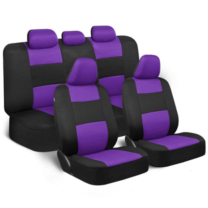 BDK PolyPro Juego de Fundas para Asiento de Auto - Púrpura