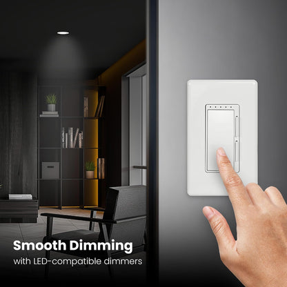 Feit Electric BR40 - foco LED BR40, equivalente a 150 W, regulable, 5CCT, base media E26, 90 CRI, 2175 lúmenes, blanco ajustable, 13.7 años de vida útil, BR40150DM5CCTCA15K