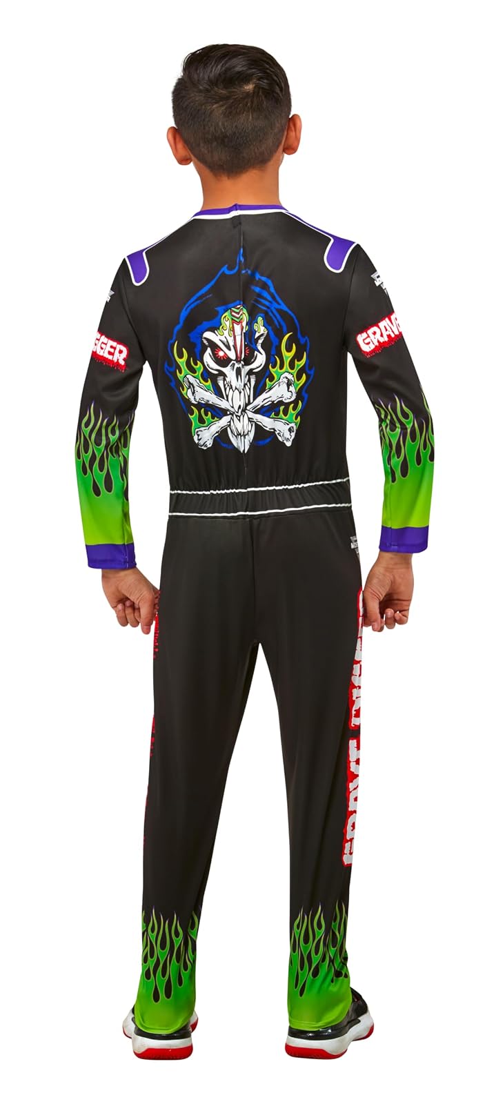 Disfraz Monster Jam: Grave Digger para niños por Rubies, talla grande