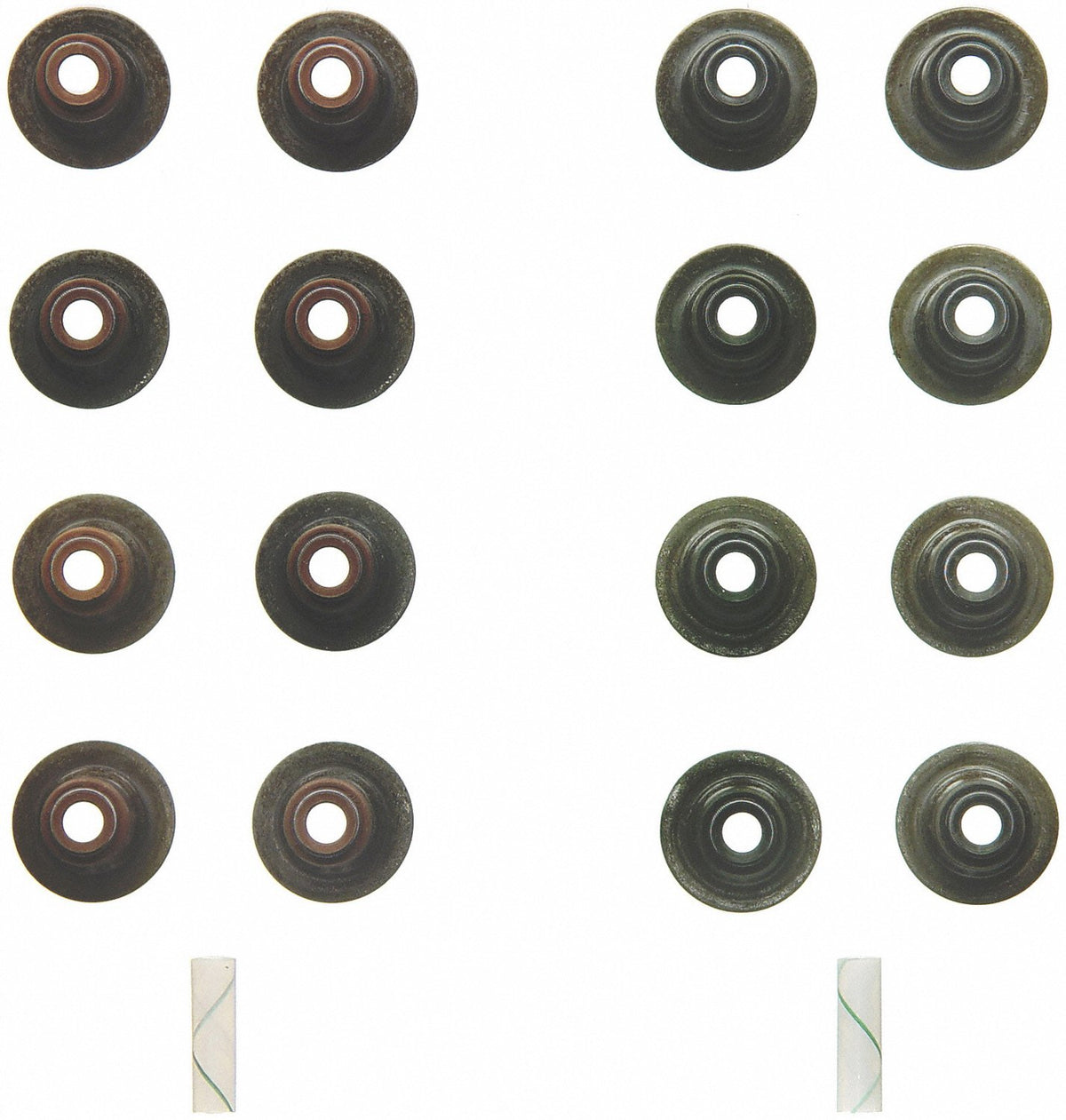 Fel-Pro SS 71039 Juego de Sellos de Válvula, Varios Colores | Sustituye a 10528 B45920 B45921 SS2206 SS45920 SS45921. Reemplazo de grado OE.