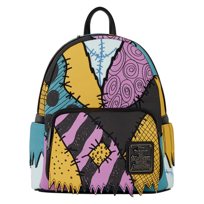 Loungefly Disney: The Nightmare Before Christmas - Sally - Embroidered Cosplay Mini Backpack - Great for Kids & Adults - Collectible Bags
