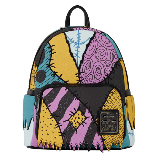 Loungefly Disney: The Nightmare Before Christmas - Sally - Embroidered Cosplay Mini Backpack - Great for Kids & Adults - Collectible Bags