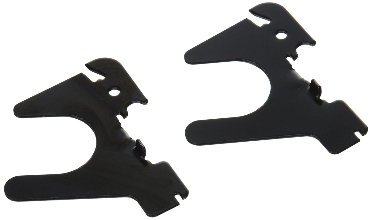 Wall Control 10-BOE-007 B Slanted U-Shaped Slotted Metal Hook for Pegboard and Slotted Tool Board, Black