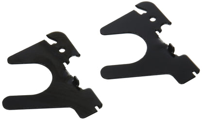 Wall Control 10-BOE-007 B Slanted U-Shaped Slotted Metal Hook for Pegboard and Slotted Tool Board, Black