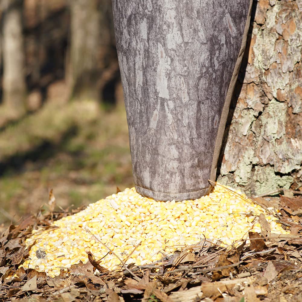 Moultrie - Alimentador de Bolsas de 100 Libras, alimentador por Gravedad, Correas para árbol