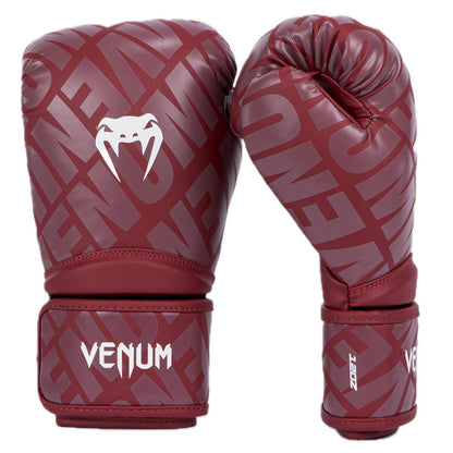 Venum Contender 1.5 Guantes de Boxeo - Contenedor 1.5 XT - borgoña - blanco - 295.73 ml (10 oz)