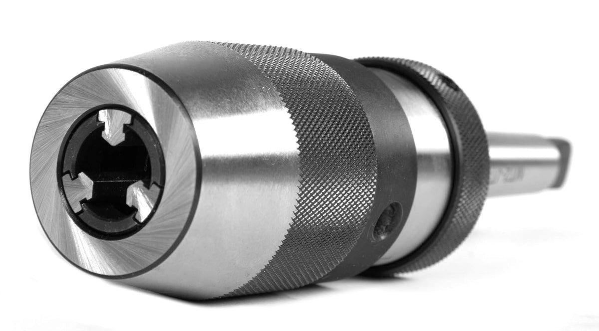 WEN - Portabrocas sin llave de 5/8 pulgadas con árbol dentado MT2 (DPA158L)