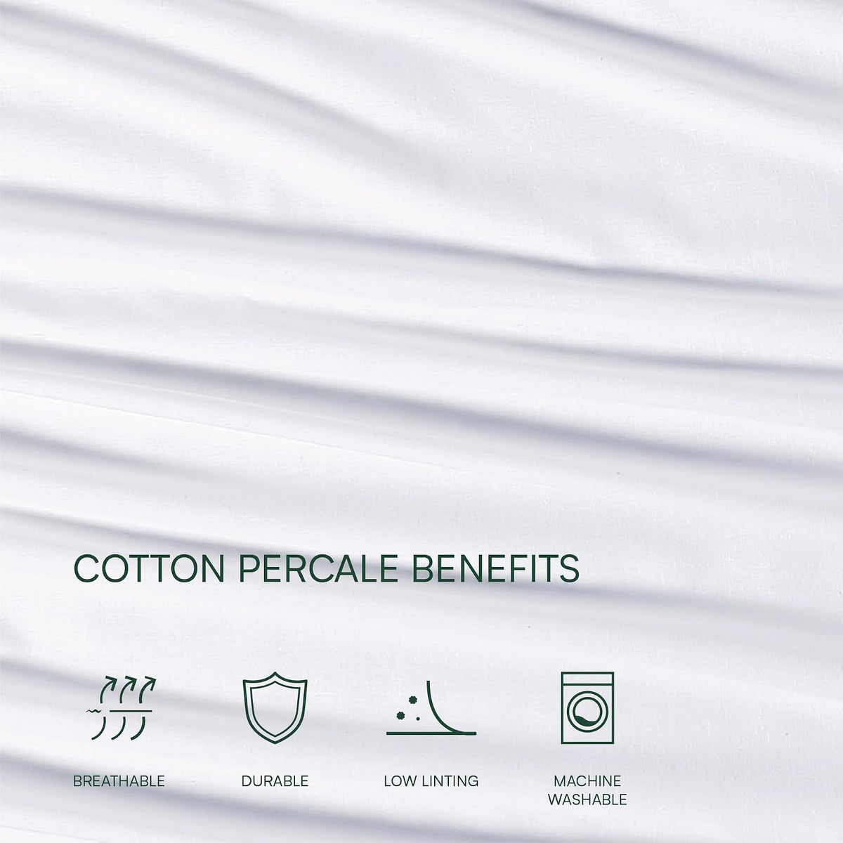 Lacoste Racquets - Sábana de 4 Piezas 100% algodón percal – Fresco, crujiente, Mate y Duradero, Certificado Oeko-Tex, Estampado, Azul Marino, tamaño matrimonial
