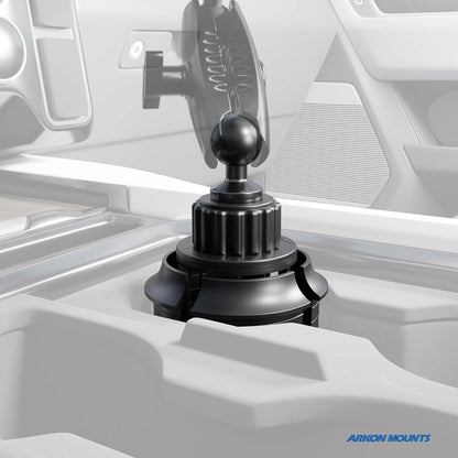 ARKON Mounts - Soporte para tablet de automóvil | Soporte giratorio de 360 grados | Construcción compuesta para todo tipo de clima | Agarre ajustable para ajuste personalizado | Compatible con tabletas de