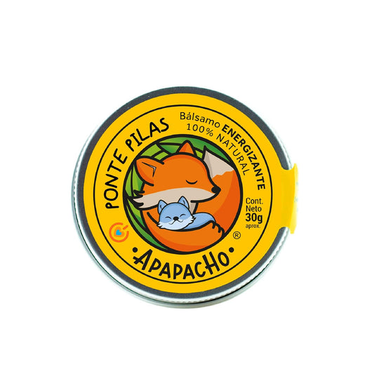 Apapacho Bálsamos Ponte Pilas Bálsamo Energizante 30g | 100% natural