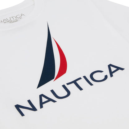 Nautica Boys' Sail Screen Print Graphic Tee
