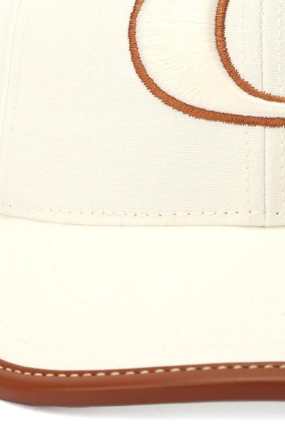 Coach C Cotton Canvas Baseball Hat Gorra de béisbol Mujer