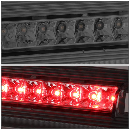 DNA MOTORING 3BL-DNIT07-LED-SM - Lámpara de Freno de Montaje Alto LED 3ª Tercera Parte Trasera Compatible con Dodge Nitro 07-12, ahumada