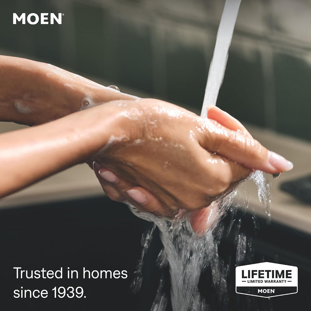 Moen 3942 cocina dispensador de jabón y loción, cromo | Recambio sobre el fregadero