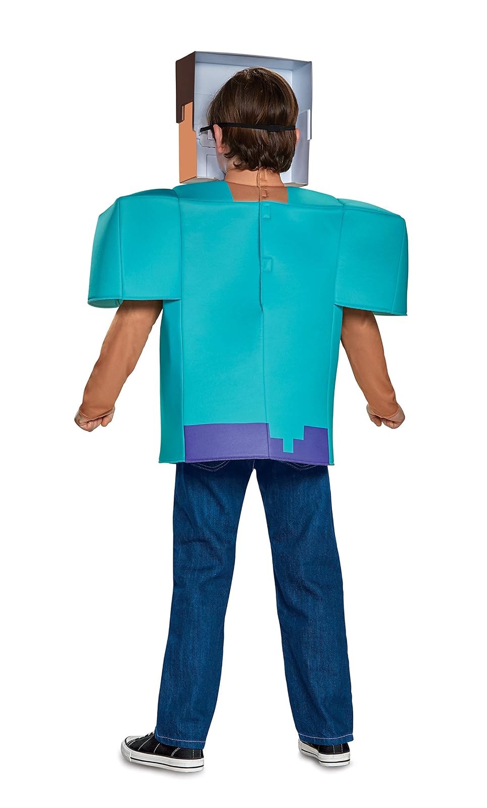 Disguise Steve Classic Minecraft Costume, Multicolor, Large (10-12)