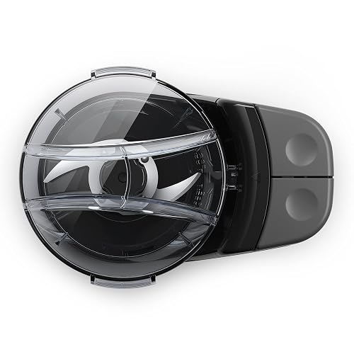 T-FAL Procesador de Alimentos Max Chopper | 2 velocidades, 700 ml. Potencia de 135W para picar alimentos en segundos, potente y versátil, Desmontable, Negro. MF2528MX