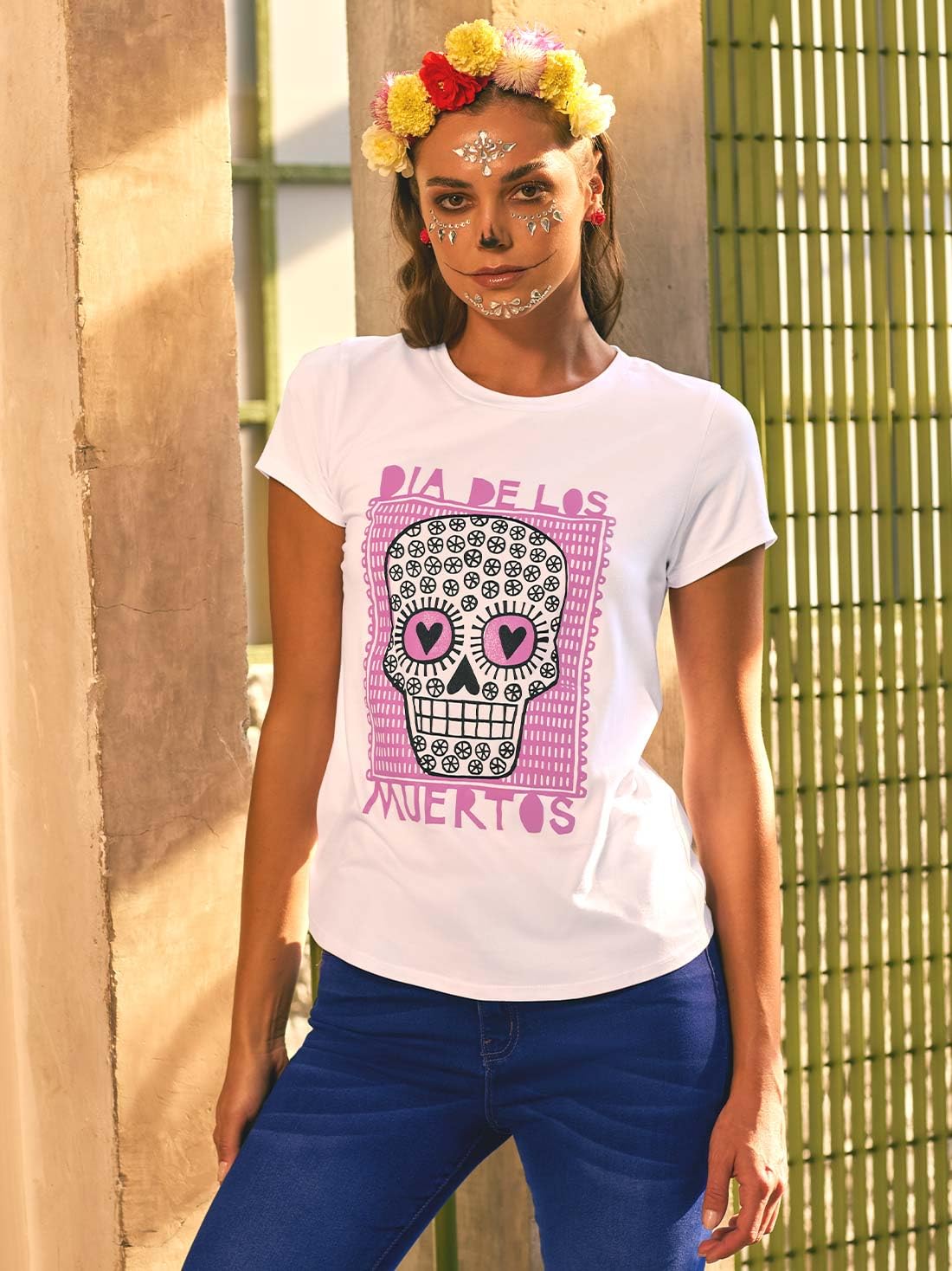 Ilusion Mujer Playera Manga Corta Escote Redondo Tela Extra Suave Cómoda y práctica 45626