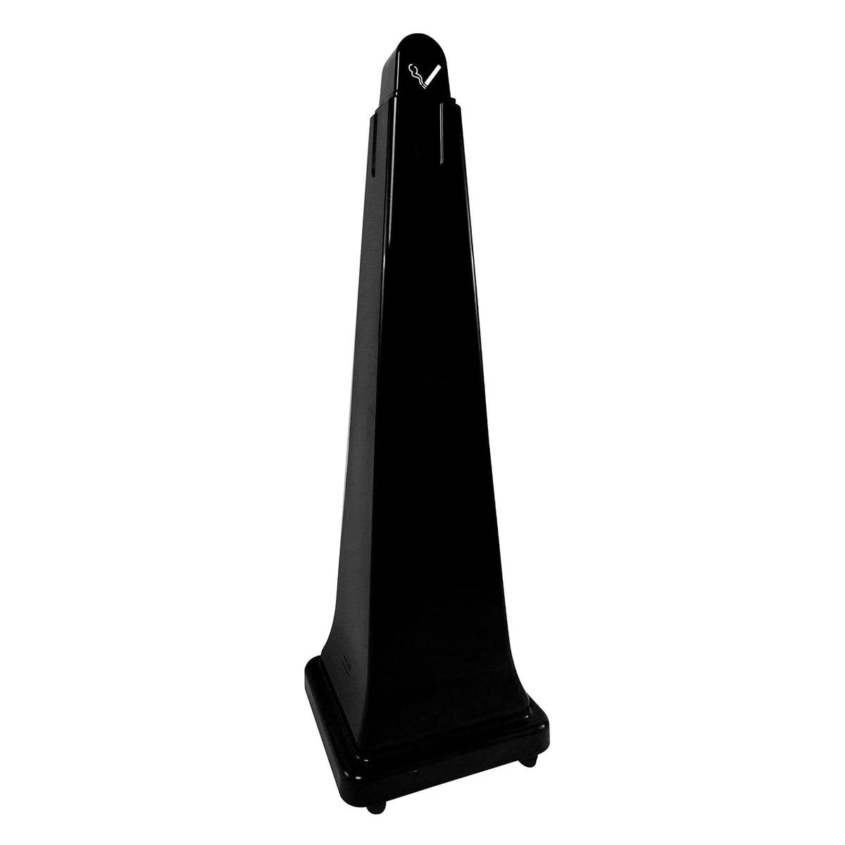 Rubbermaid Receptáculo para Fumadores Toscana Metal Negro Exterior - Negro