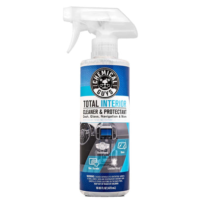 Chemical Guys Limpiador y Protector Total de Interiores - 16 oz - Limpiador