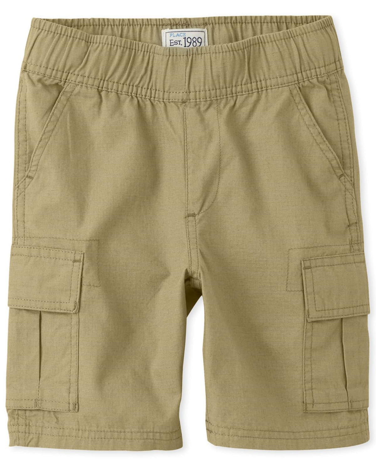 The Children's Place Pantalones Cortos Tipo Cargo para niños - 14 Amplio - Lino Individual