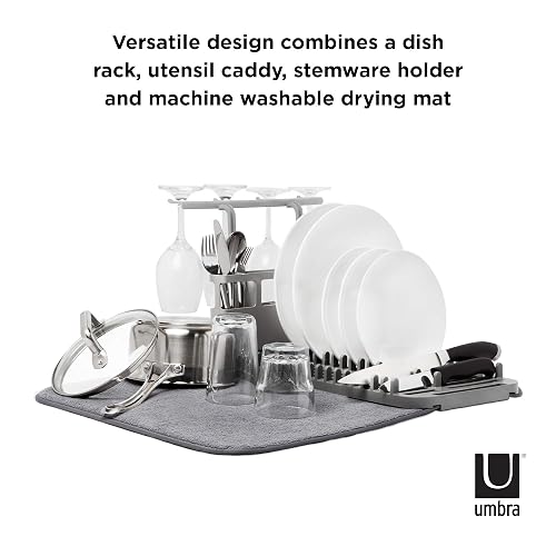 ESCURREDOR DE PLATOS UDRY CON TAPETE REMOVIBLE