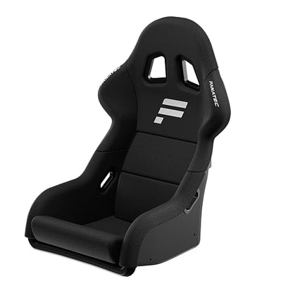 Fanatec ClubSport GT Sim Racing Asiento – Rígido y Duradero, Carcasa Reforzada con Fibra, Espuma Acolchada, Tejido Transpirable, Soporte Lumbar – Negro