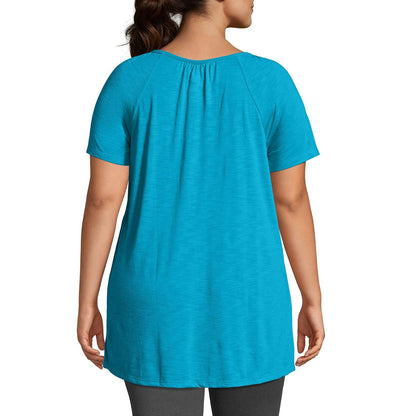 Just My Size Túnica de Ganchillo Camisa para Mujer