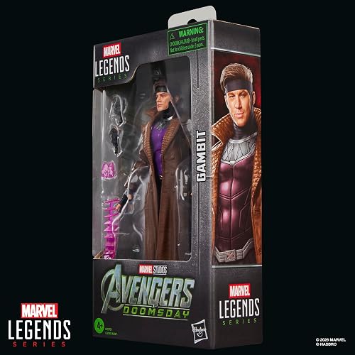 MARVEL Legends Series, Gambito, Avengers: Doomsday Studios, Figura Coleccionable X-Men a Escala de 15 cm Inspirada en la película