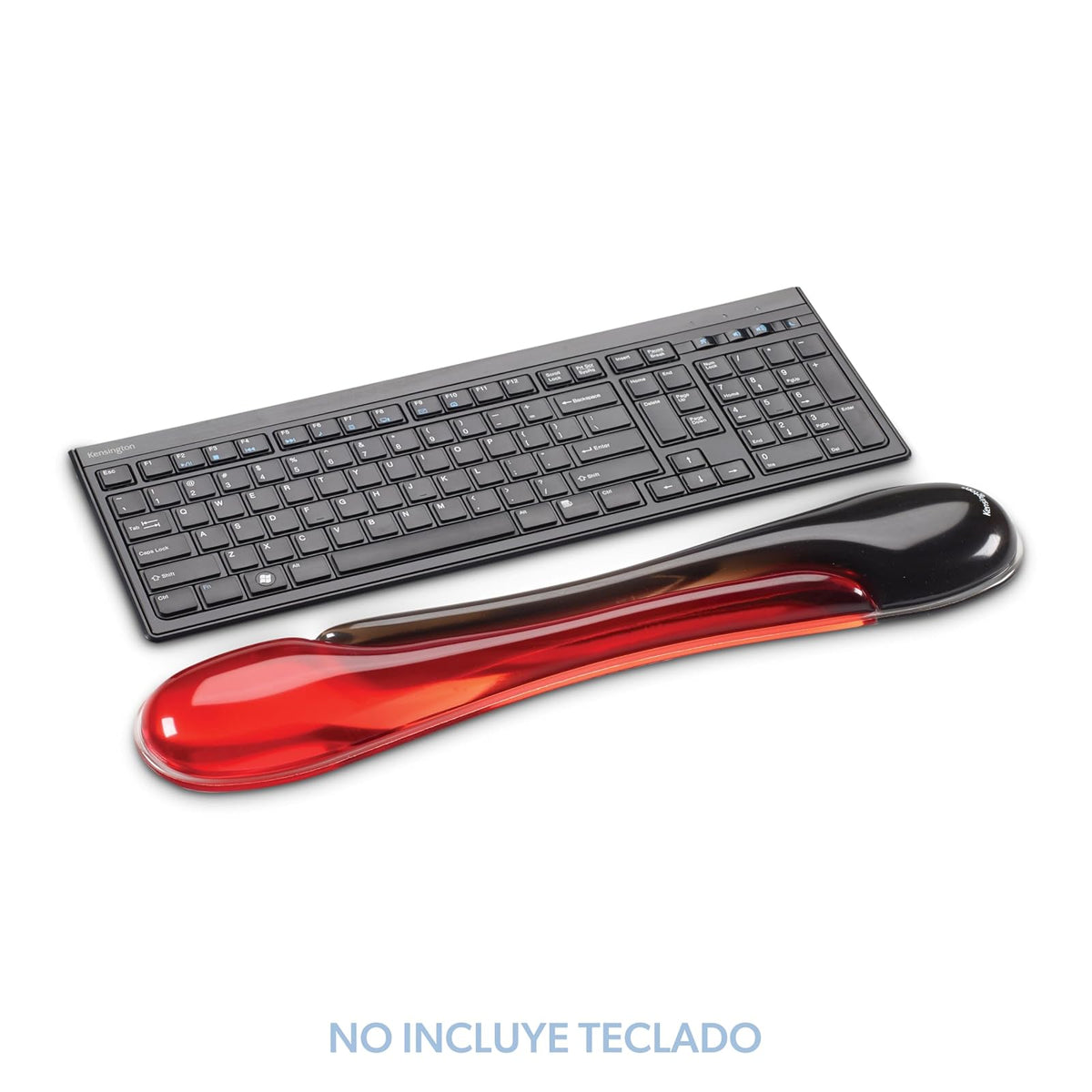 Kensington Reposamuñecas para Teclado de Gel Duo Kensington Rojo, 1 Pieza. P5114