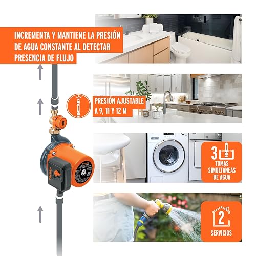 Truper PRE-1/3, Bomba presurizadora, 1/3 Hp