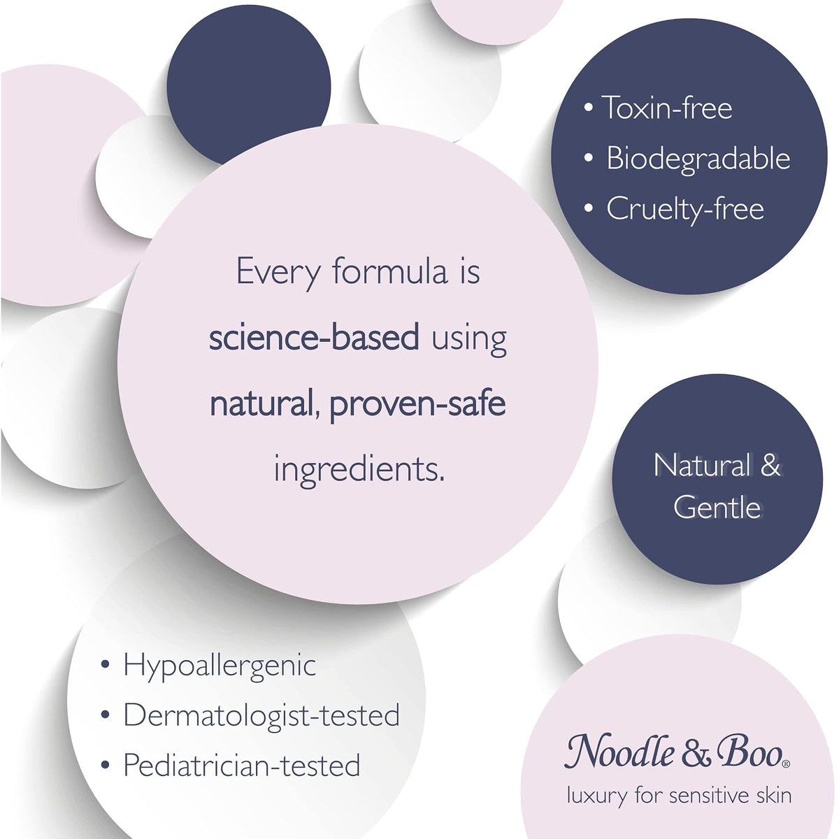 Noodle & Boo Fragrance Free Extra Gentle Shampoo for Baby Eczema Care, 16 fl. oz.
