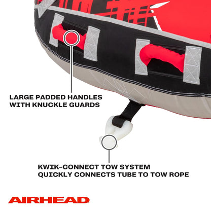 Airhead G-Force Tubo remolcable para navegar con 1-4 Opciones de Ciclista