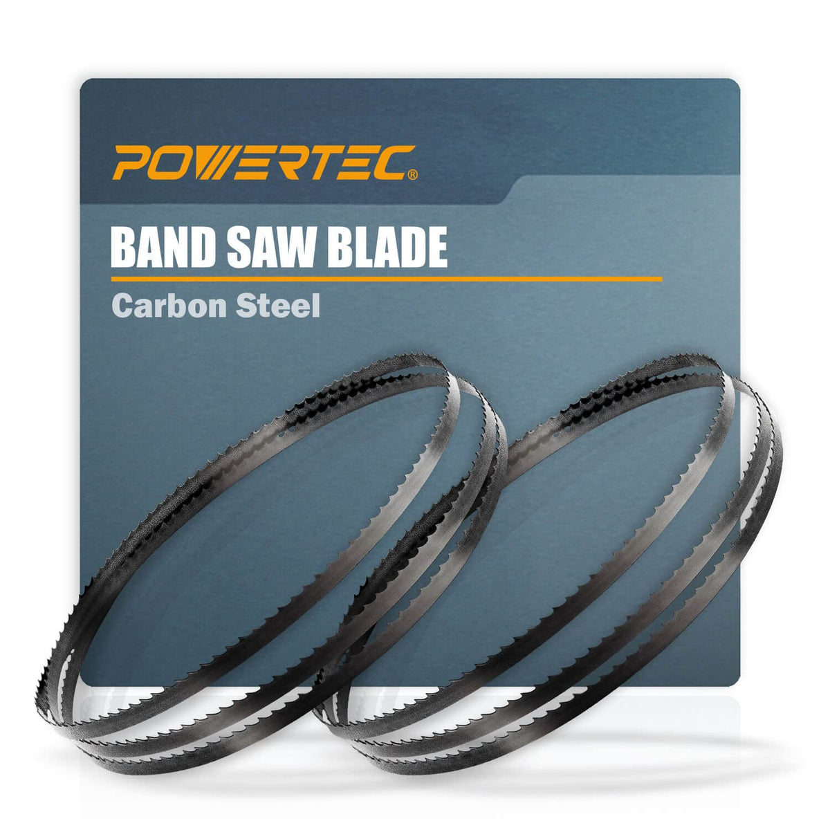 POWERTEC Hojas de sierra de cinta de 70-1/2 pulgadas, hojas de sierra de cinta TPI de 1/2 pulgadas x 3 para Sears Craftsman 21400 y Rikon 10-305, 10-3061 de 10 pulgadas para carpintería, paquete de 2