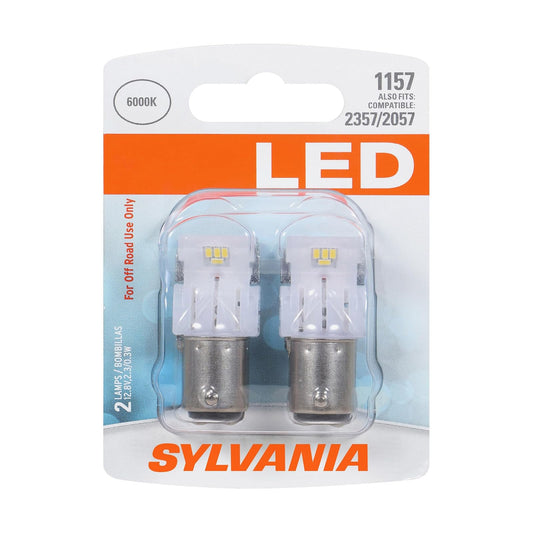 Sylvania 1157SL.BP2 Foco LED Blanco para Vehículo, Paquete de 2