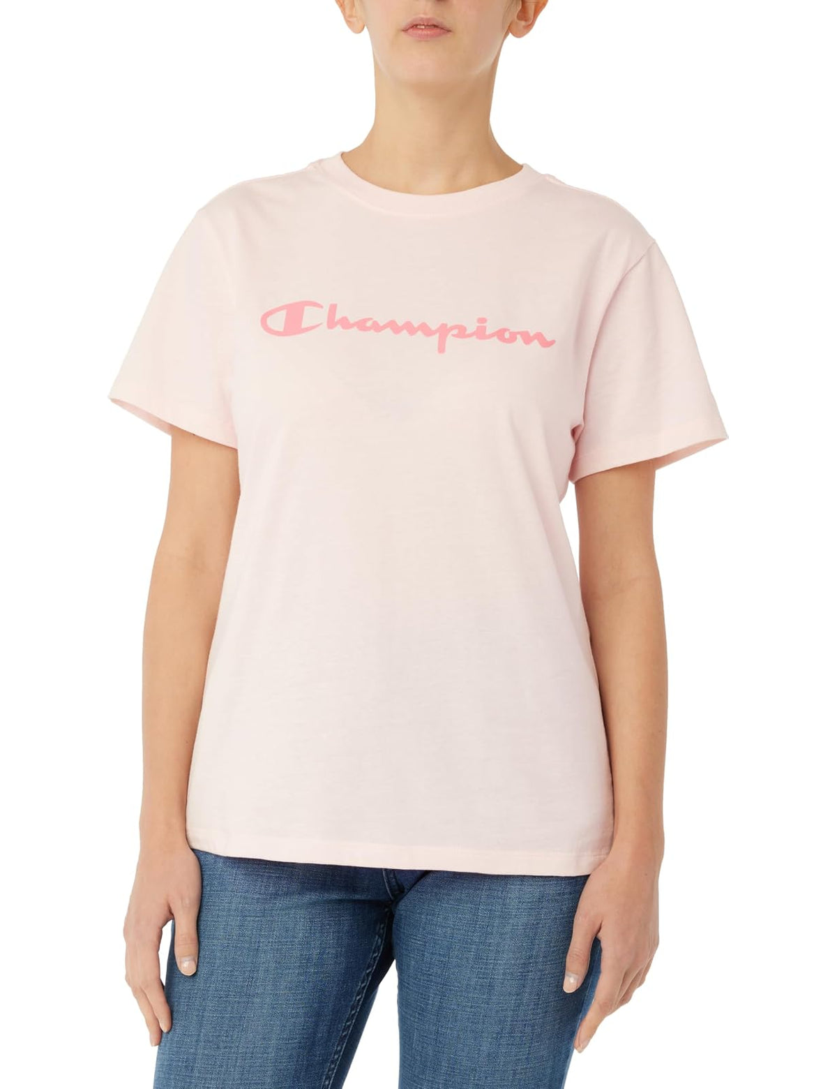 FASHION DEPOT, S.A. DE C.V. Playera Champion Script Mujer/Champion Script Women tee