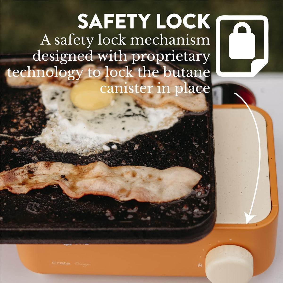 Gas One - Estufa de combustible butano - Serie de cajas - Mini estufa para camping, senderismo, estufa de gas portátil con llama en espiral, distribución uniforme del calor, moderna y fácil de usar