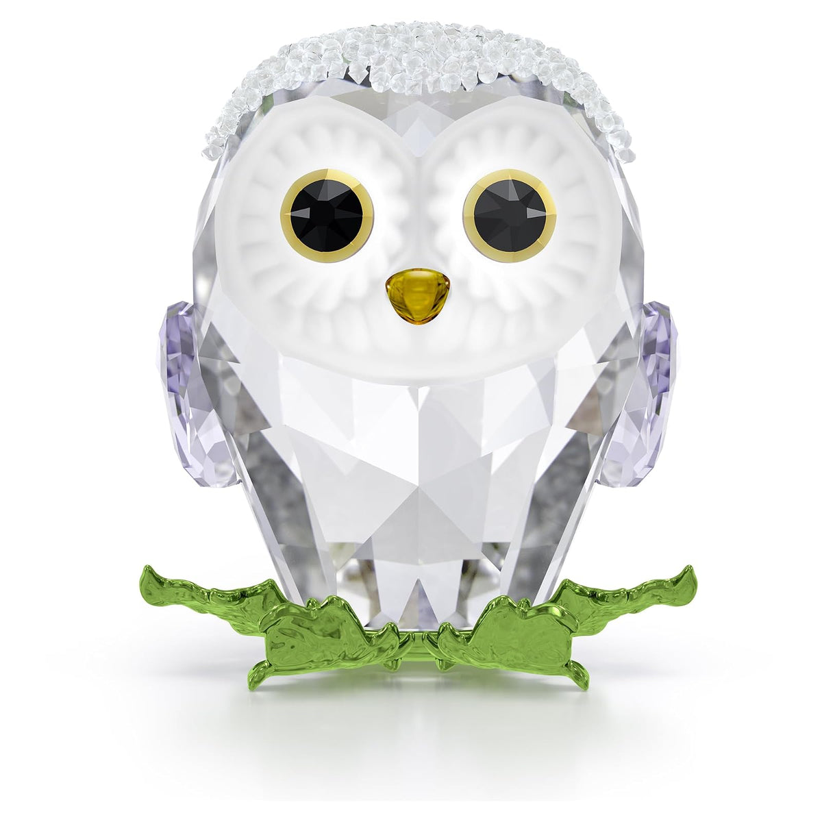 Swarovski Idyllia Baby Búho - Figura de Cristal con Cristales Brillantes - Idyllia Baby Owl