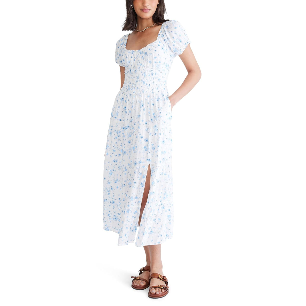 AEROPOSTALE Tiered Midi Vestido Informal Mujer