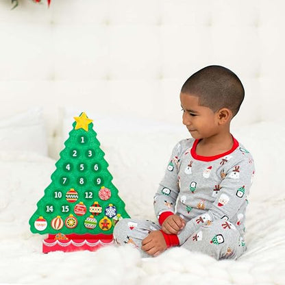 Melissa & Doug Cuenta Regresiva Para La Navidad Calendario De Adviento De Madera