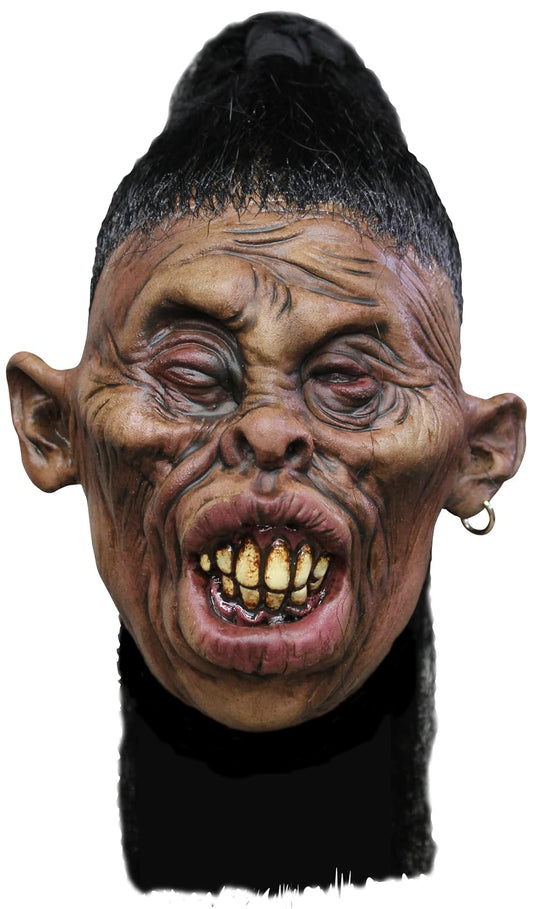Shrunken Head B3, Artículo Decorativo de Cabeza Pequeña Encogida de Brujo Voodoo, Adorno para Decoración de Halloween de Craneo Pequeño Encogido Ideal para Casa de Terror