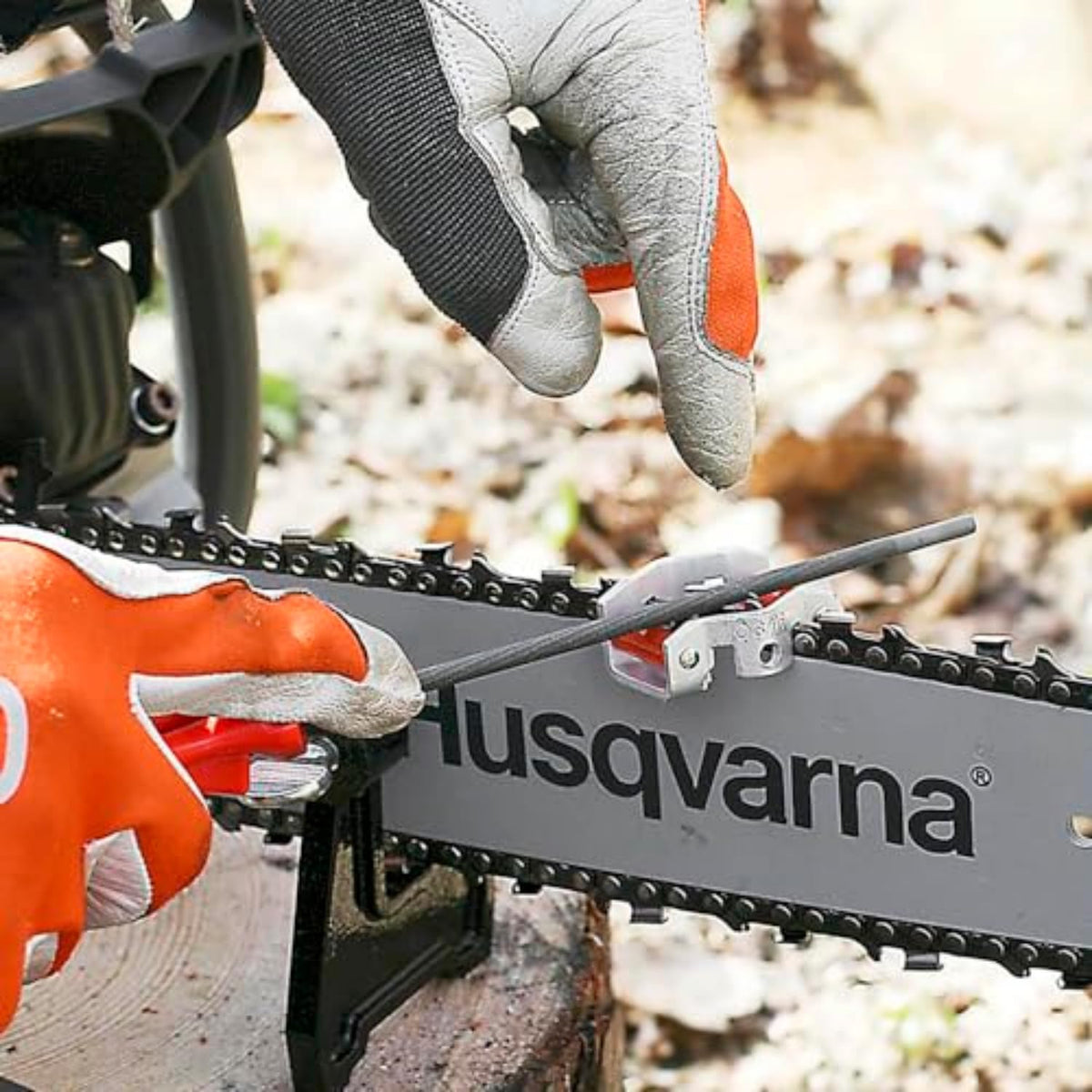 Husqvarna 531300081 3/8-Inch Saw Chain Filing Kit