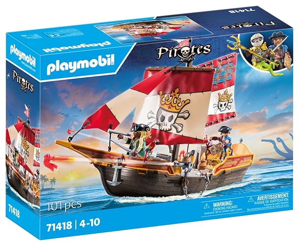 Playmobil 71418 Barco Pirata