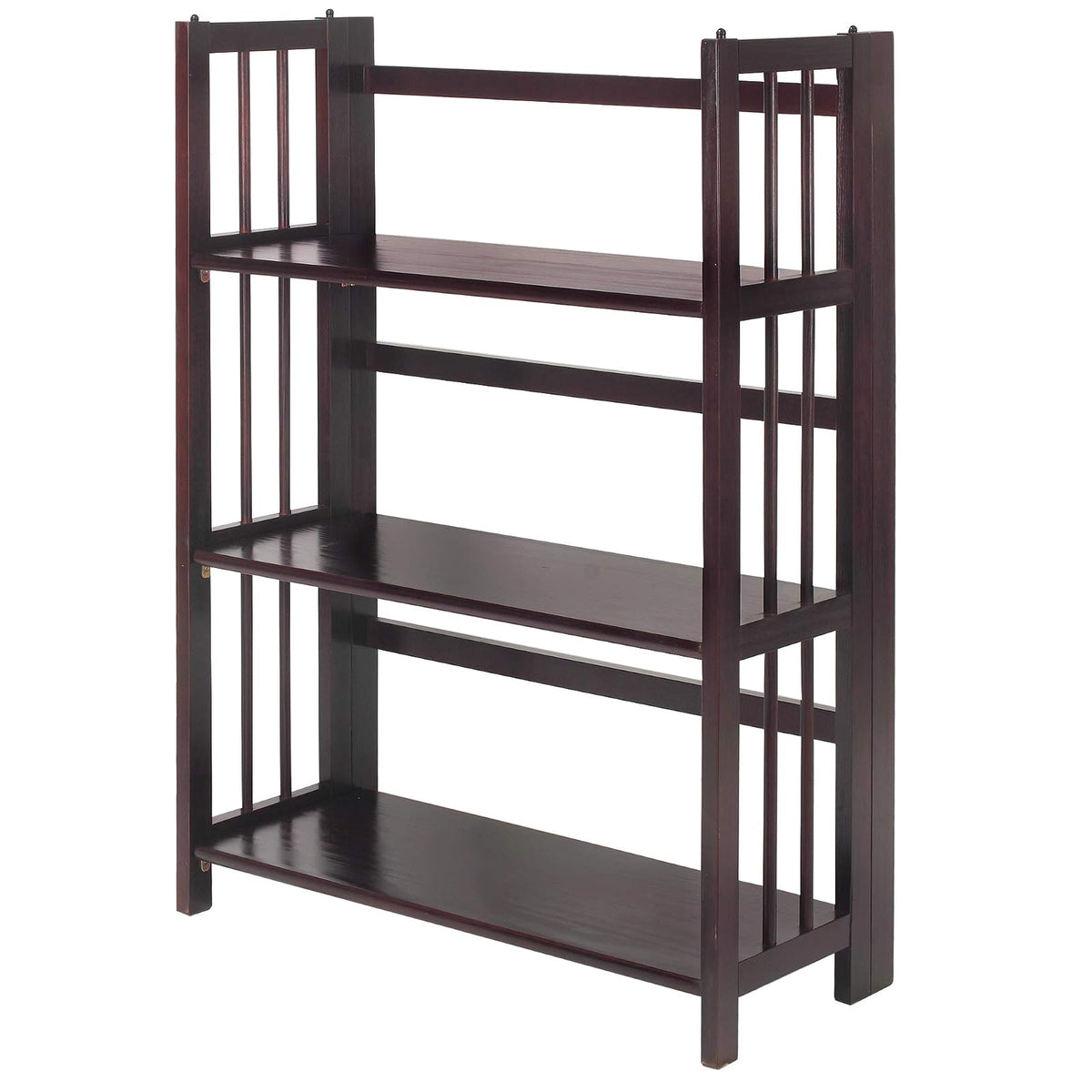 Casual Home - Estantería Plegable con 3 estantes apilable